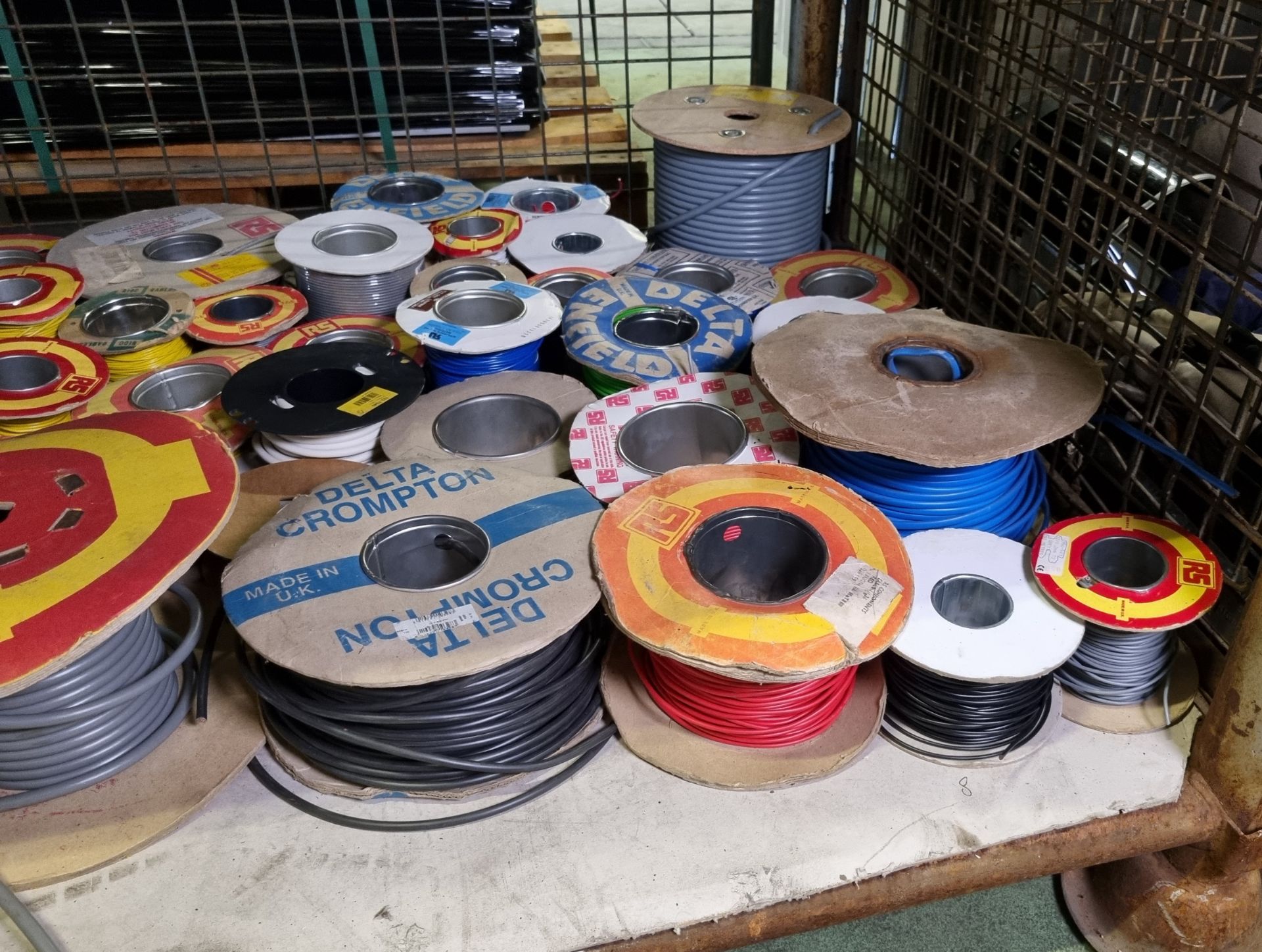 Multiple reels of electrical cable of assorted lengths, types, colours and gauges - Image 2 of 5