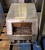 Hatco ToastMax commercial single slice conveyor toaster