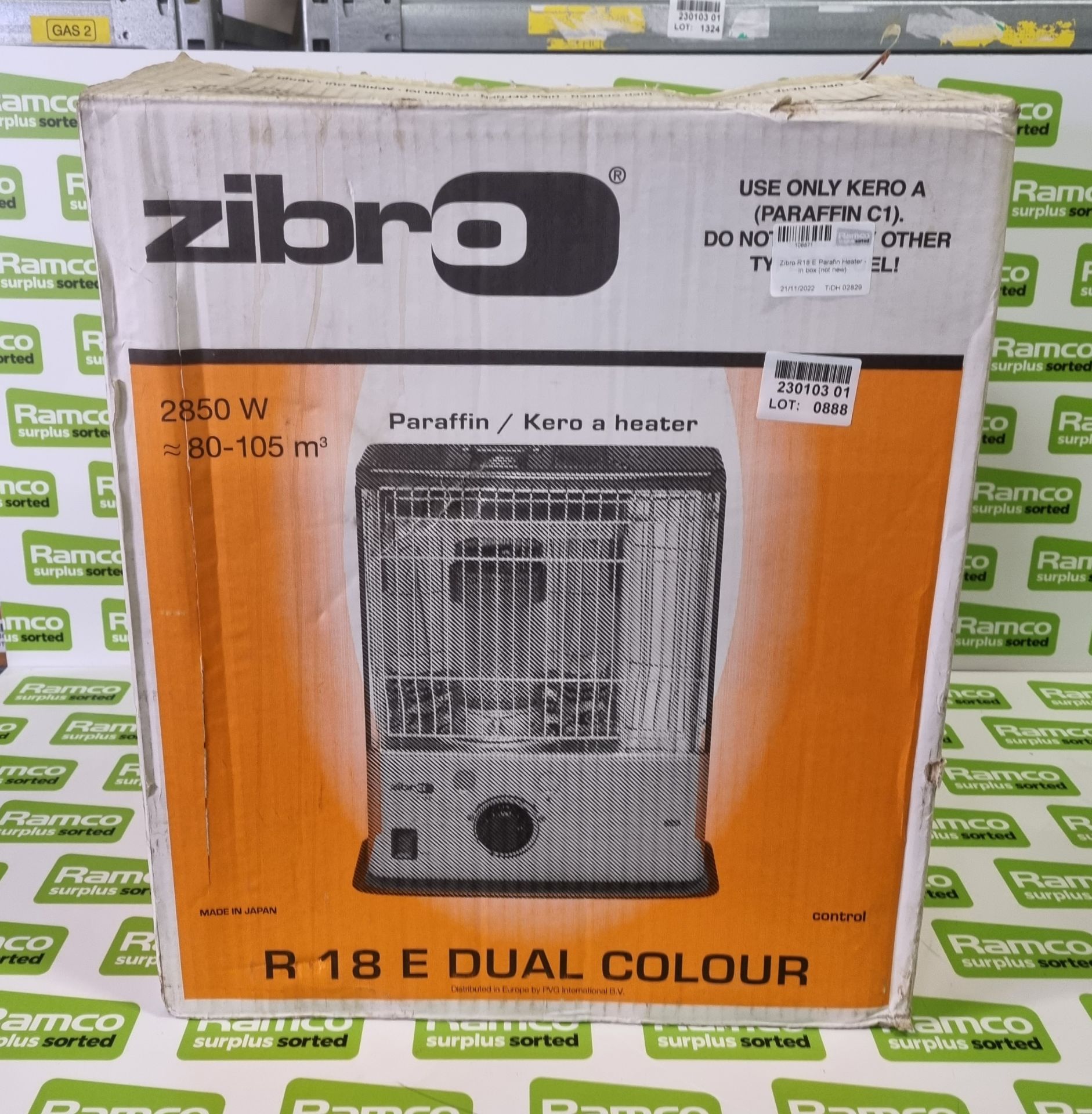 Zibro R18 E Paraffin Heater