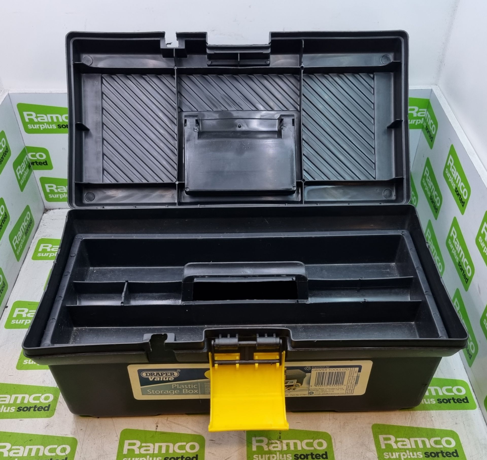 Draper Value 16 inch plastic storage box
