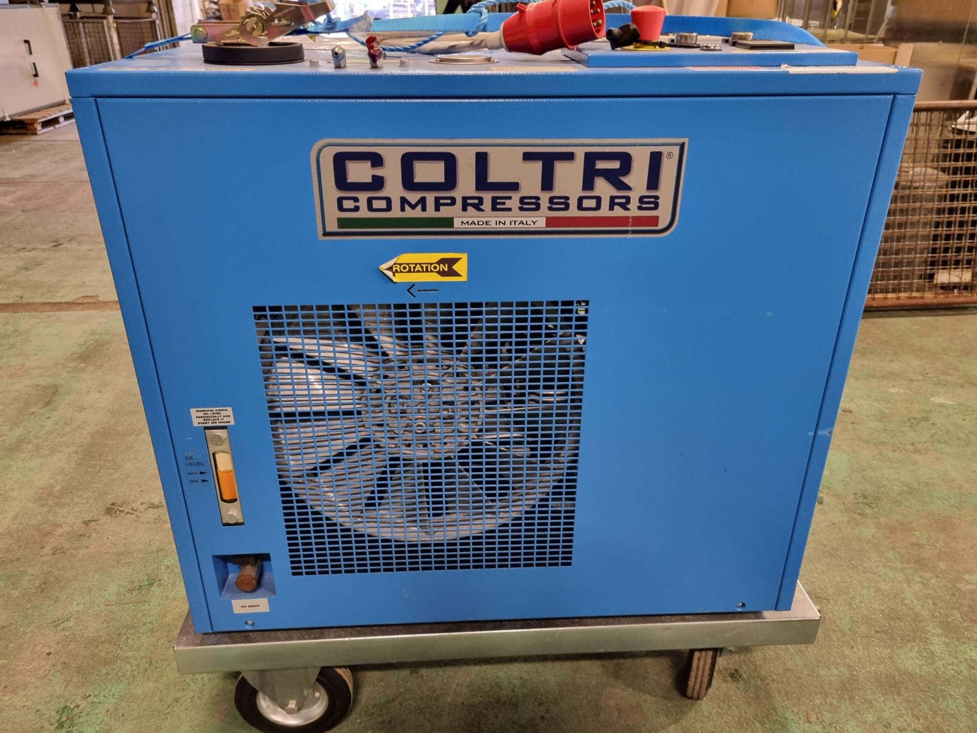 Coltri MCH-16-ET Compact evo breathing compressor, 315l per min (9CFM) 189hrs - Bild 9 aus 11