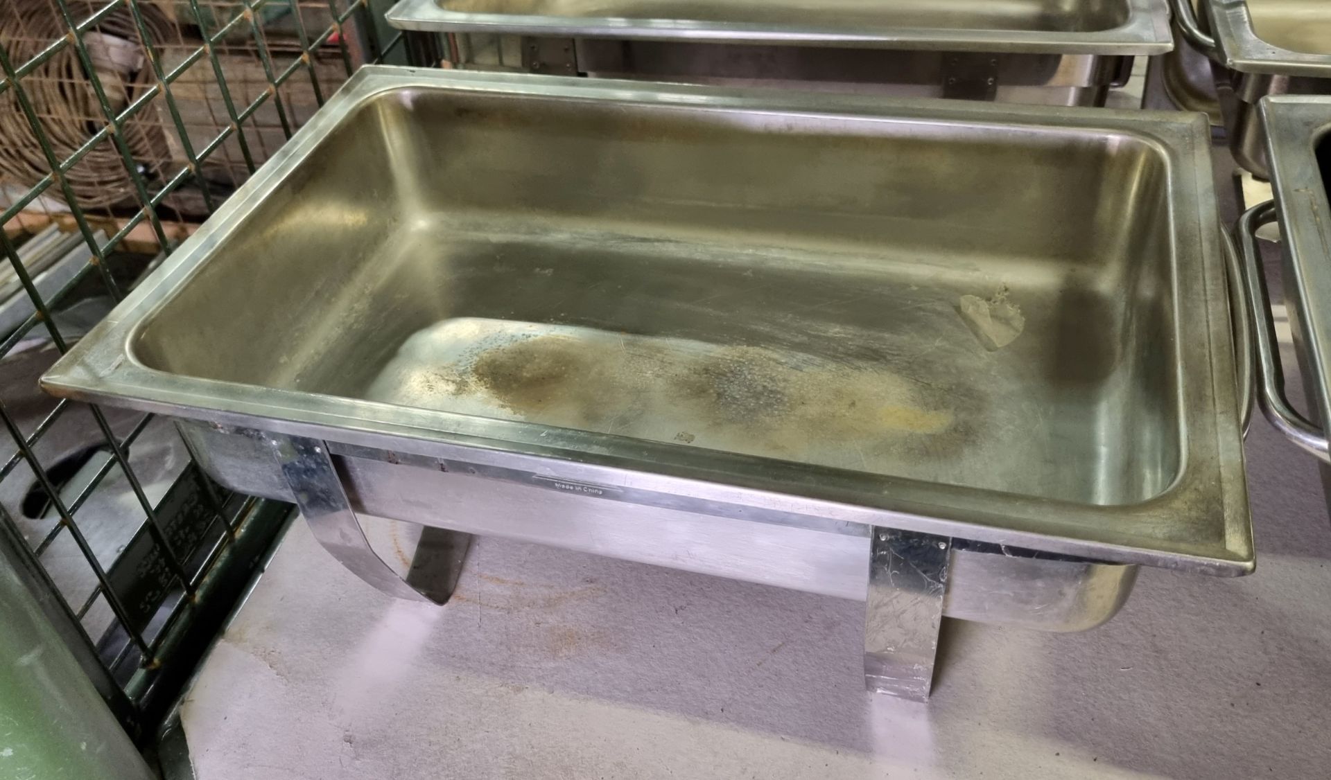 4x Olympia Milan stainless steel chafing dishes - Image 3 of 5