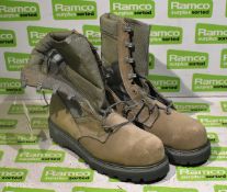 Thorogood Hot Weather Steel Toe Cap Boots - size 6.5W