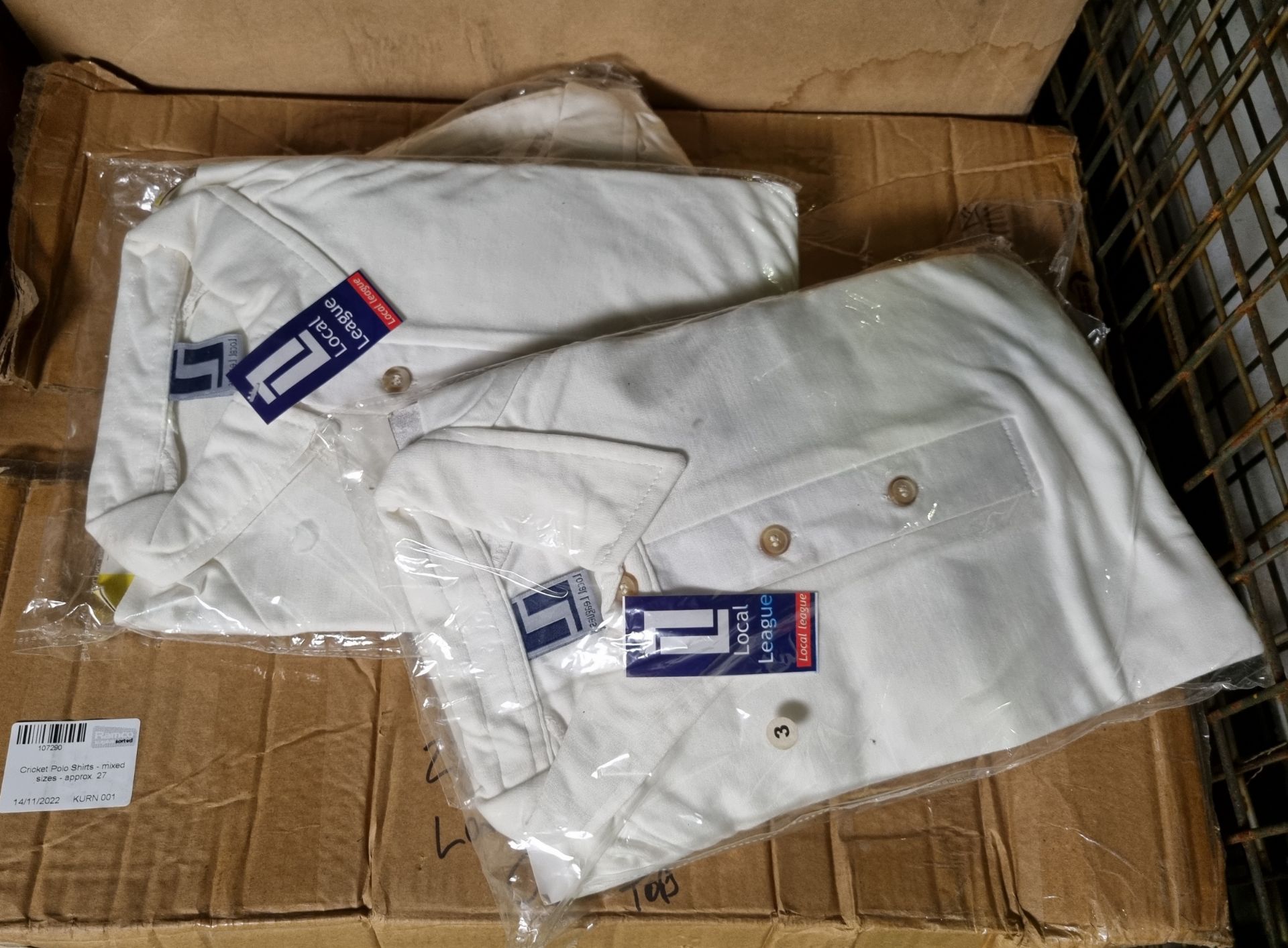 Box of Blue T-shirts - Size XL - approx 21, Box of Waterproof Jackets - Size L - approx. 18 - Image 2 of 4