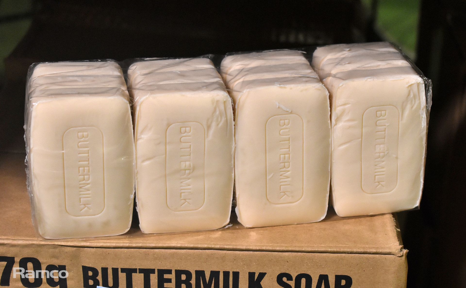 16x boxes of Buttermilk soap bar 70g - 72 units per box - Image 2 of 2