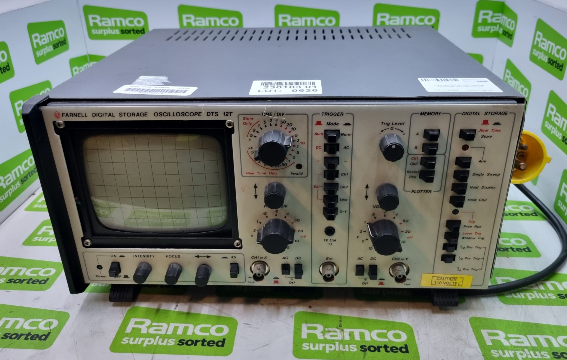 Farnell DTS 12T digital storage oscilloscope