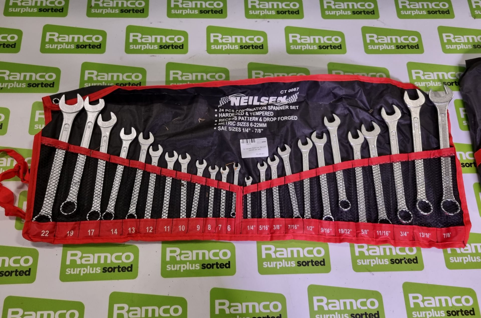 2x Neilsen Combination Spanner Sets (24 pieces per set) - Image 2 of 3