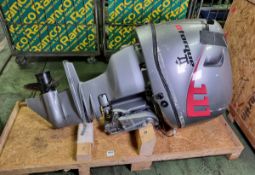 Neander Dtorque diesel 50hp twin cylinder turbo outboard motor