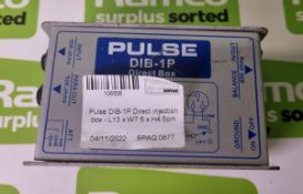 Pulse DIB-1P Direct injection box - L13 x W7.5 x H4.5cm