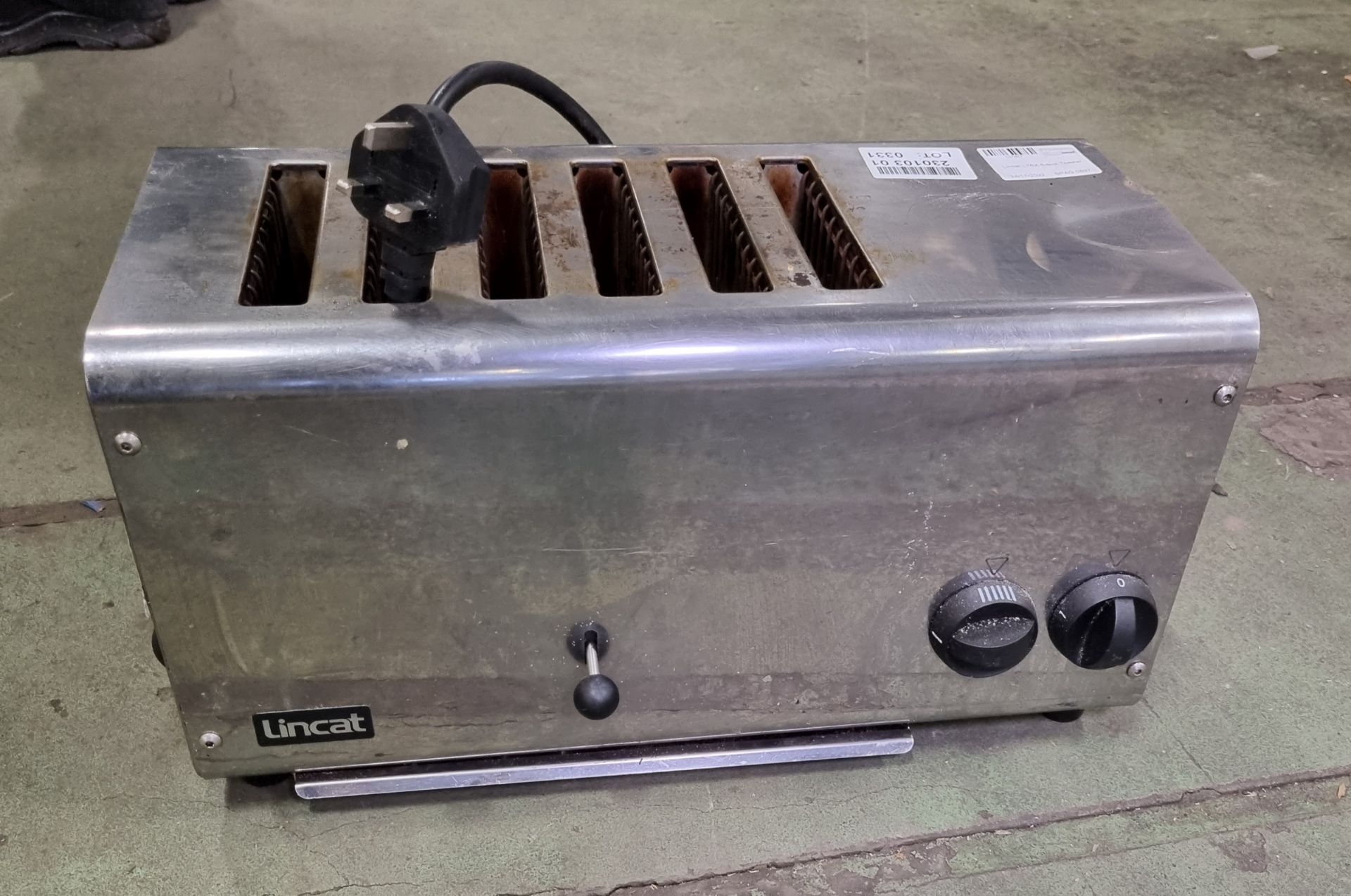 Lincat LT6X 6-Slot Toaster