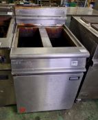 Falcon Twin Tank Fryer - missing tanks and baskets