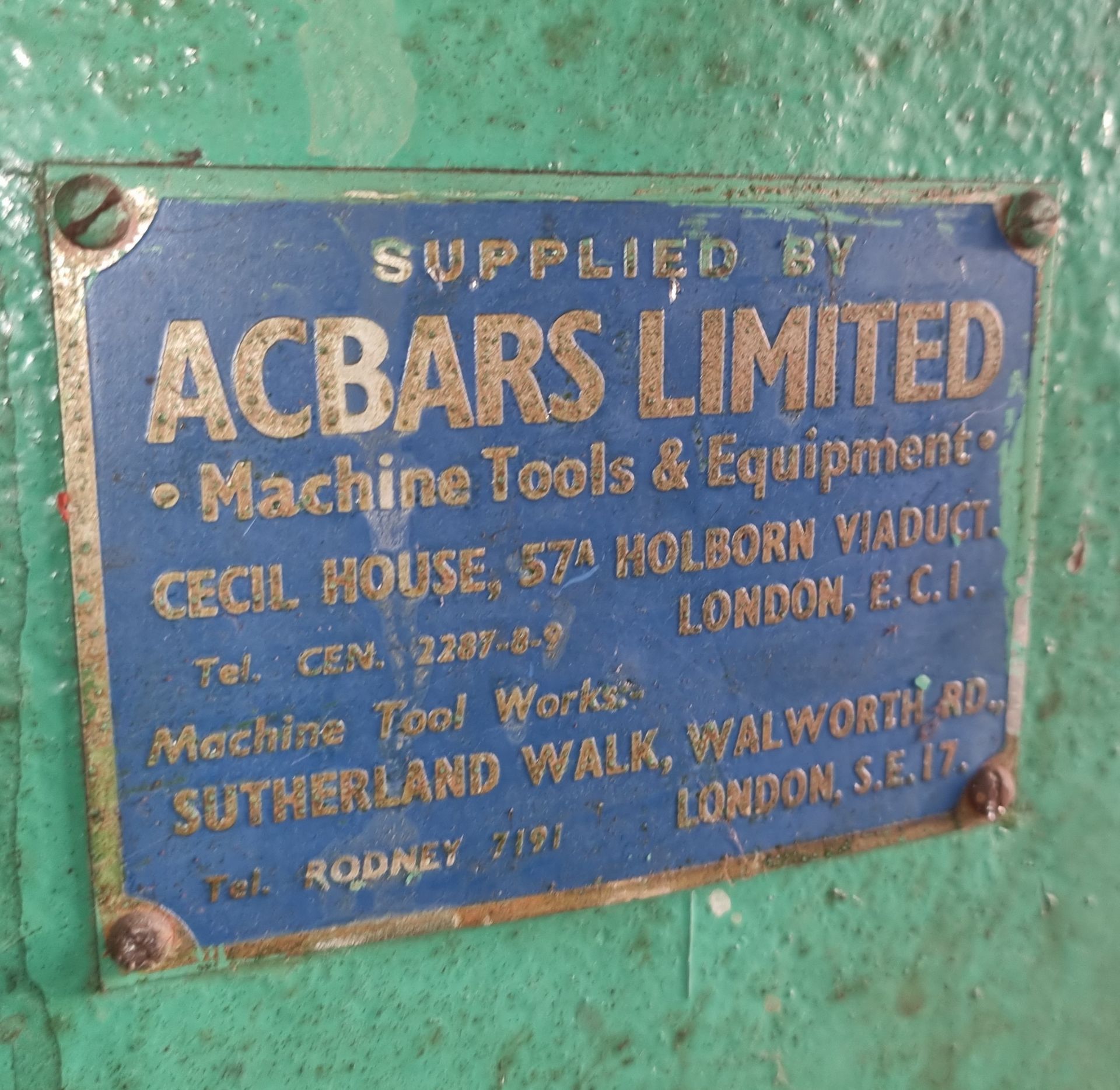 Acbars Ltd Steel work bench - L183 x W91 x H76cm - Image 3 of 4