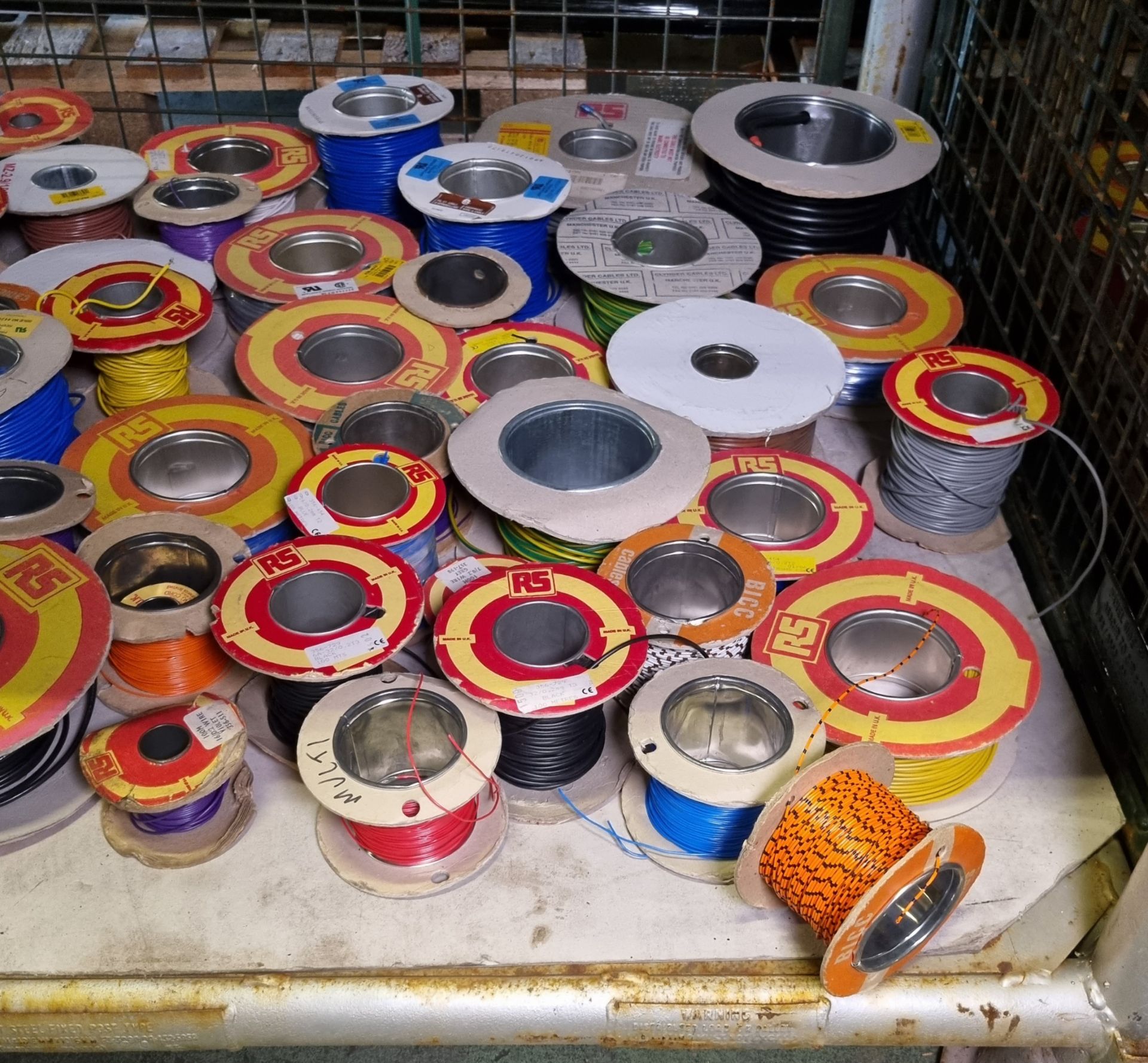 Multiple reels of electrical cable of assorted lengths, types, colours and gauges - Image 2 of 3