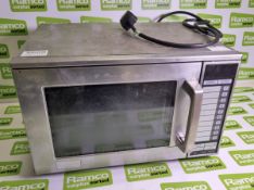 Sharp R-24AT Commercial Microwave with 20ltr capacity and 1900W Output