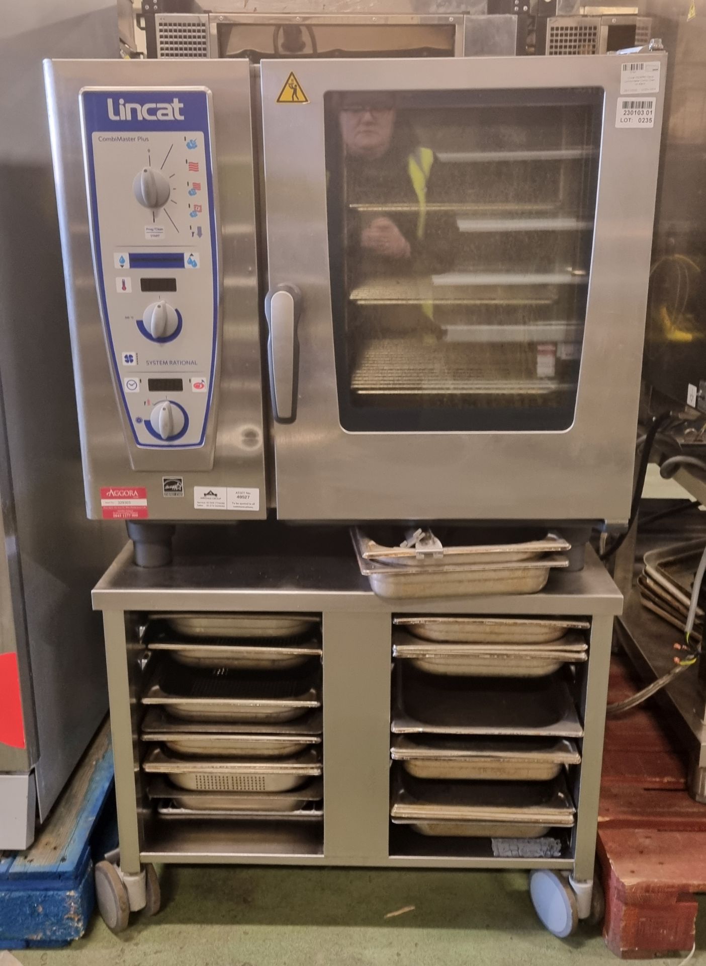 Lincat OCMP61 Opus Combimaster Combi Oven - on stand