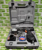 Wickes 14.4V cordless drill driver in hard plastic carry case