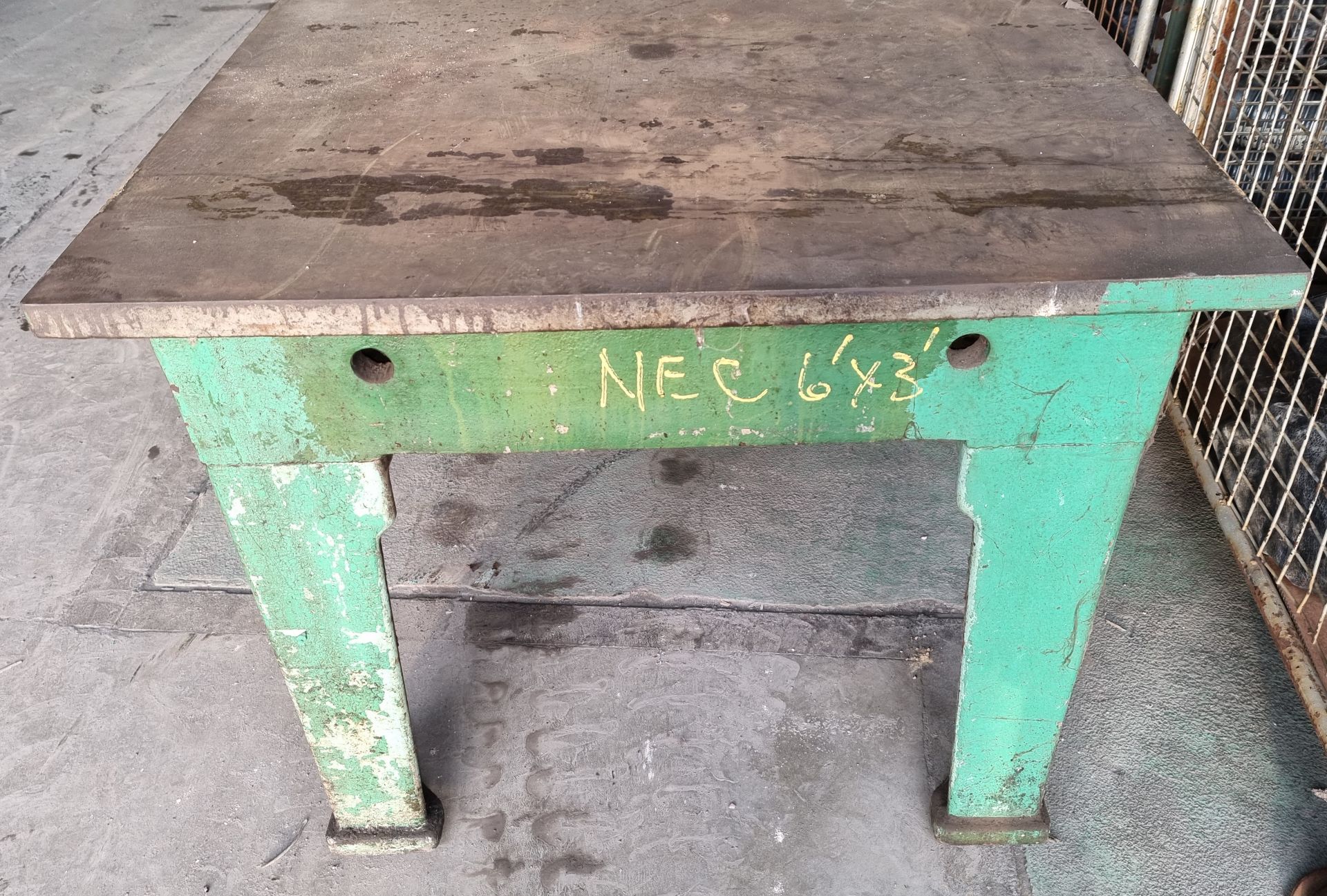 Acbars Ltd Steel work bench - L183 x W91 x H76cm - Image 4 of 4