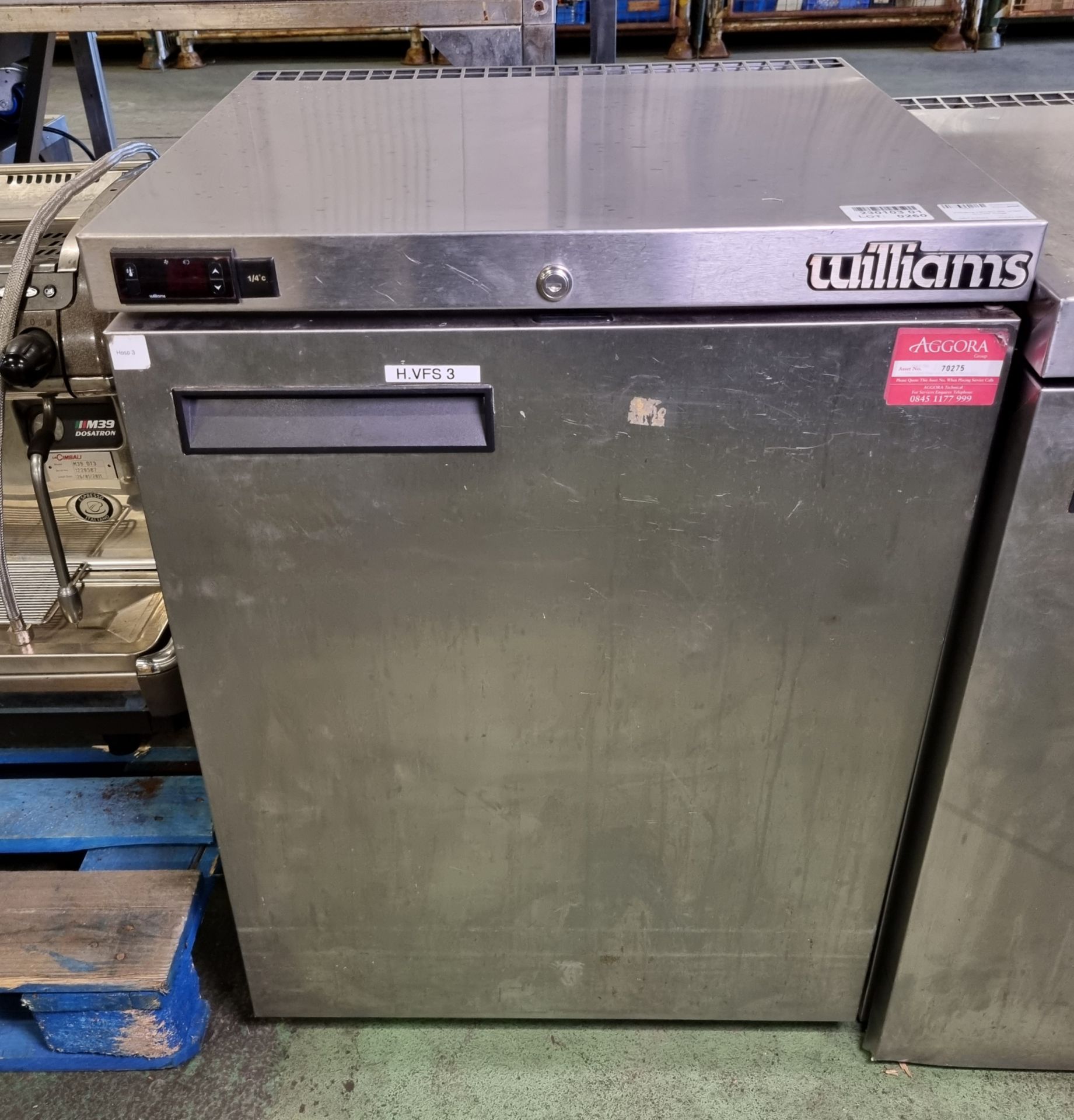 Williams HP5SC-SS Undercounter fridge