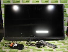 Sony KDL-32RE403 32" TV with remote and cables - in cardboard box