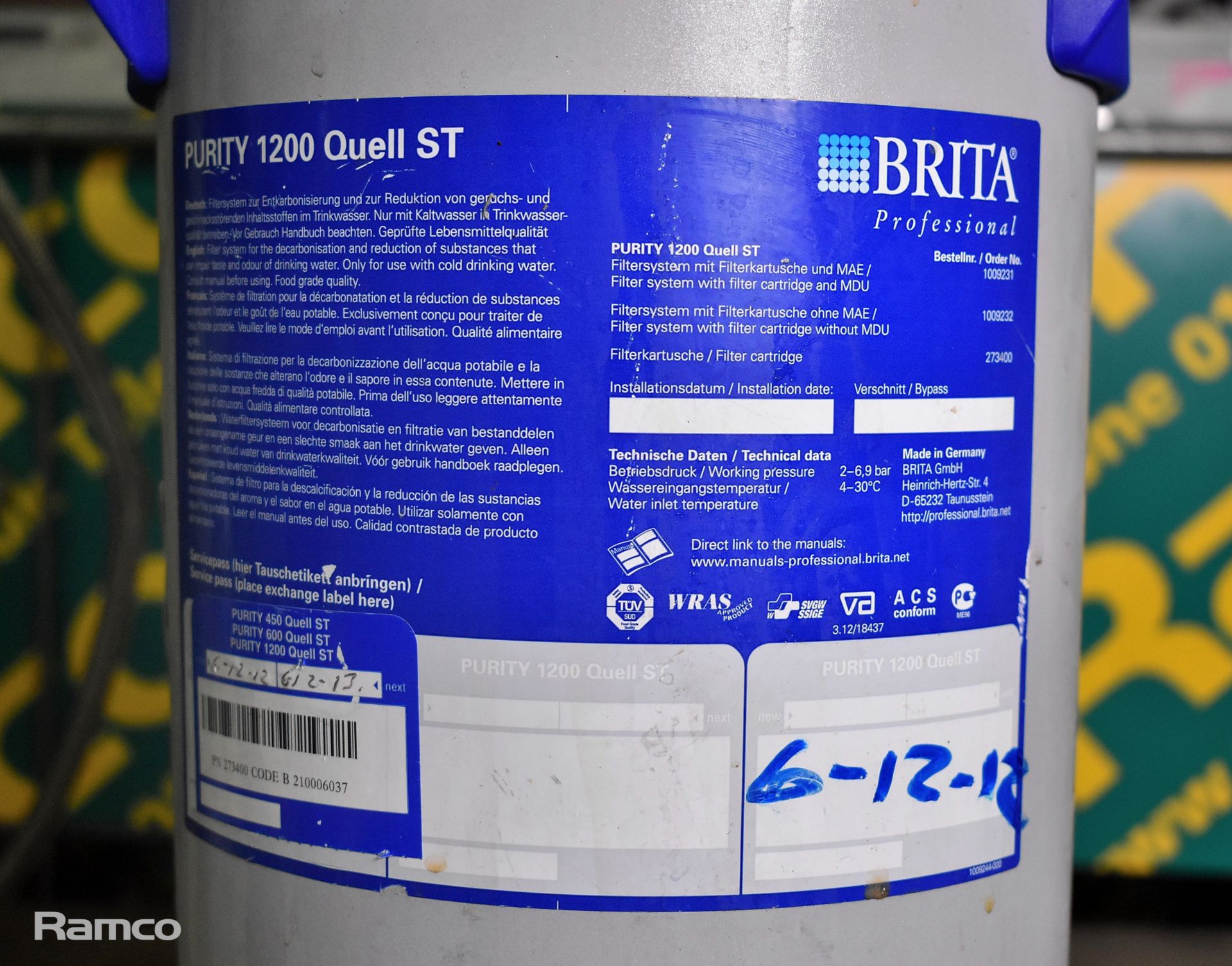 Brita Purity 1200 Quell ST Water Filter - Image 2 of 3