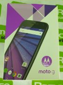 5x Motorola Moto G 3rd Gen - Pay As You Go Mobile Phones