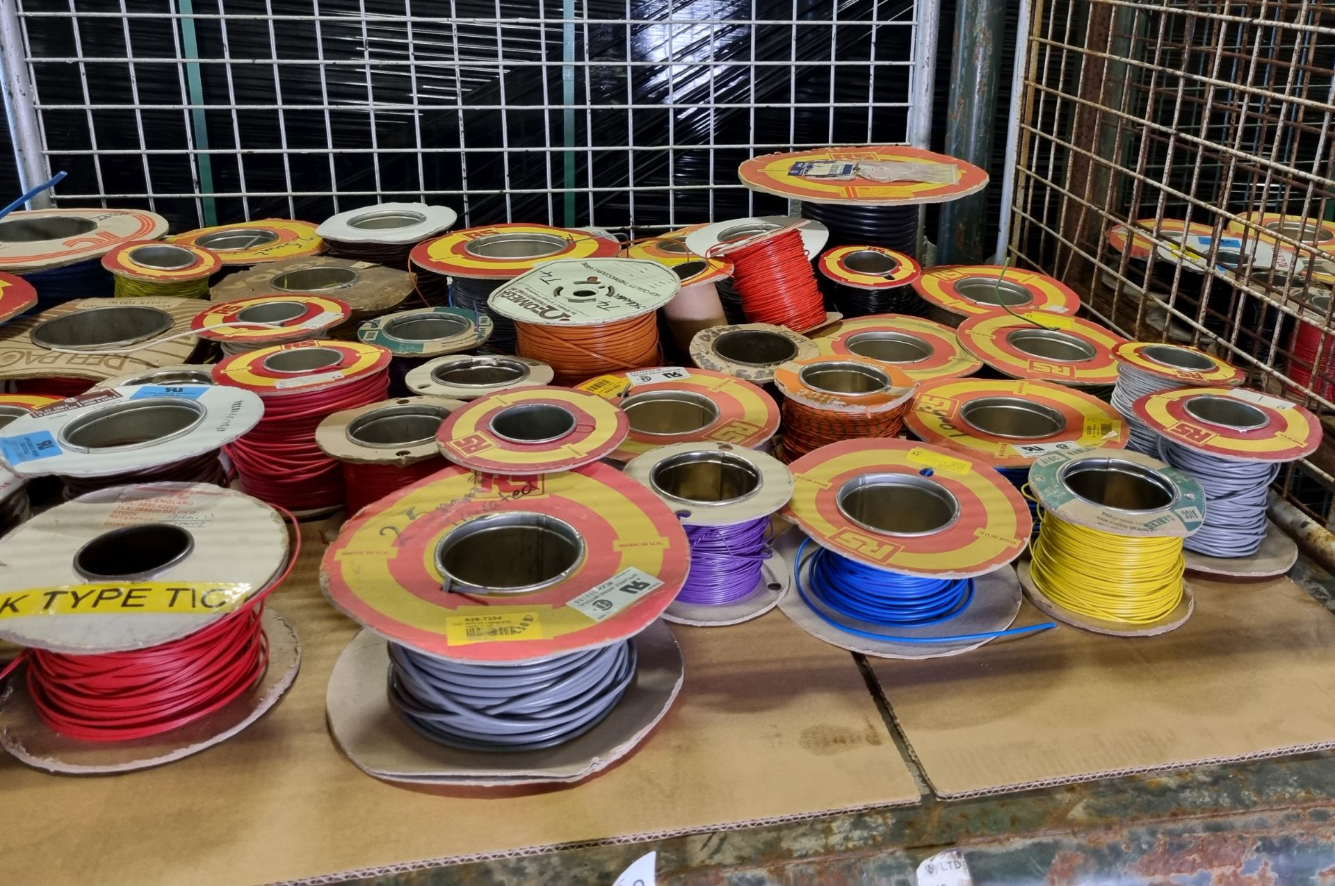 Multiple reels of electrical cable of assorted lengths, types, colours and gauges - Image 2 of 3