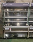 Williams C125-SCN Display fridge with adjustable shelves