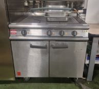 Falcon E3101 3HP Dominator Plus triple hotplate double door electric oven