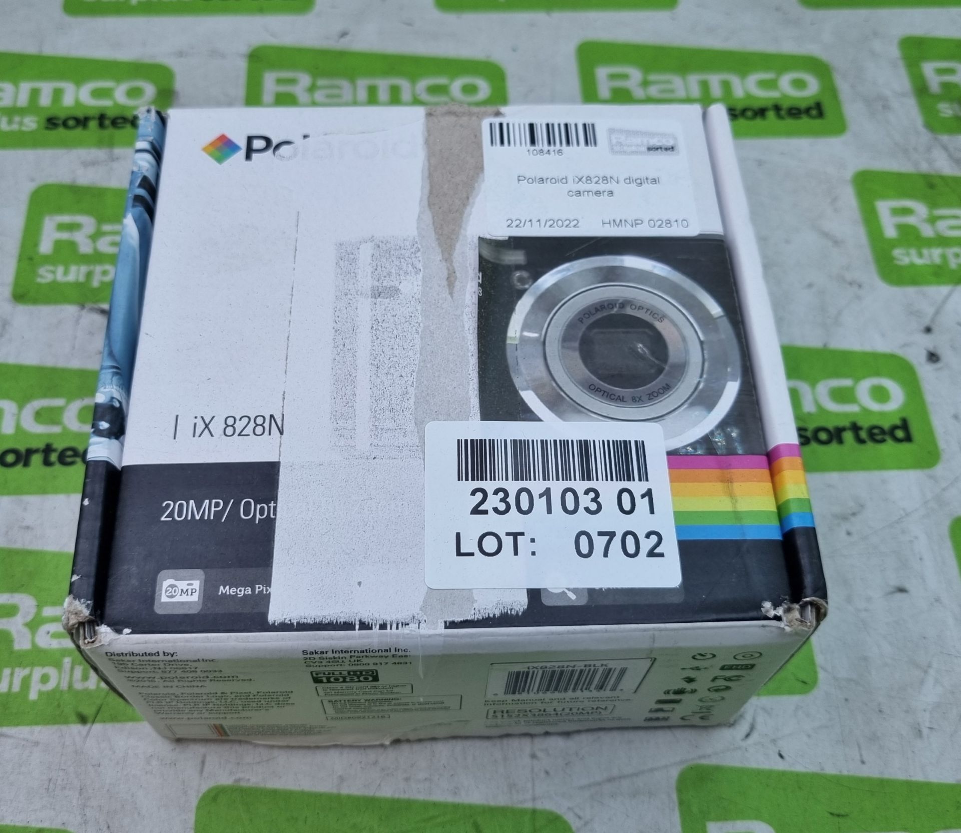Polaroid iX828N digital camera