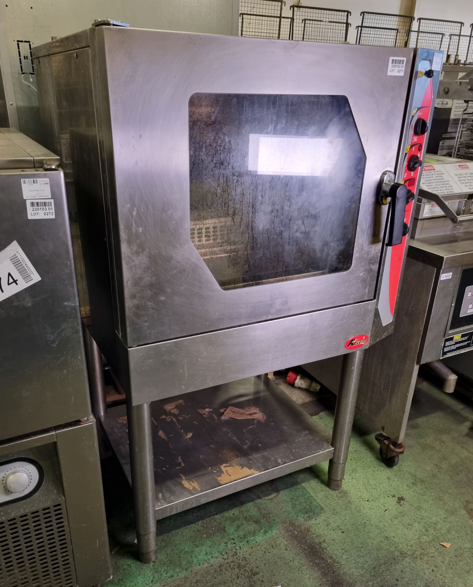 Kelvin oven with steam setting on stand - Image 2 of 4