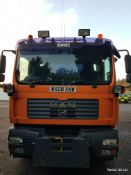 2008 (reg WX08 XKW) MAN TGM 26.330 6x4 with Schmidt Stratos 9m3 pre-wet gritter mount.