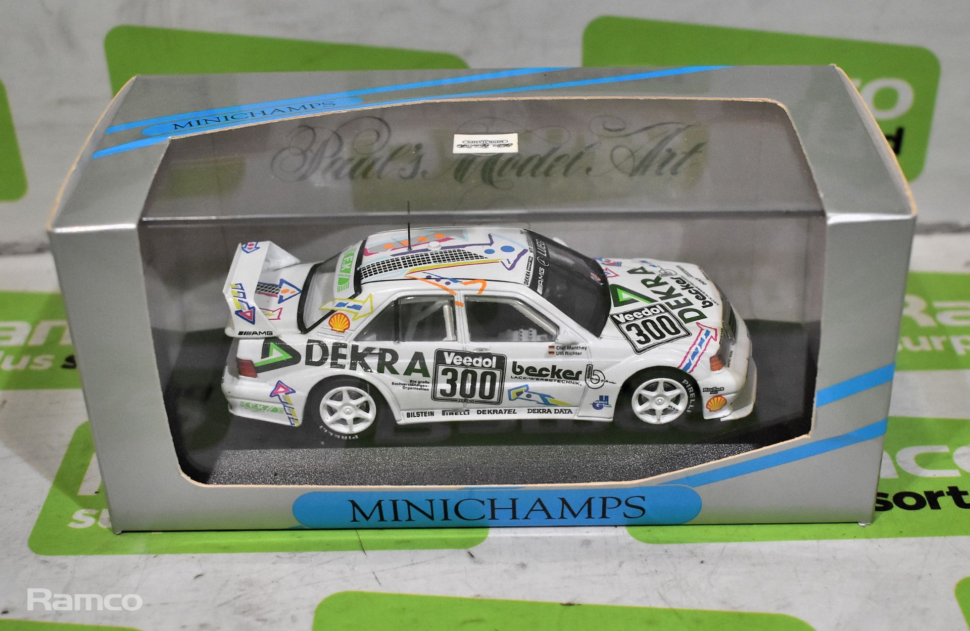 Minichamps Paul’s Model Art Mercedes 190 Evo 2 – Langstreckenpokal ’93 – Manthey/Richter - 1:43