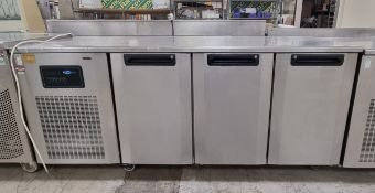 Foster GSC1-3H 3 door stainless steel counter fridge