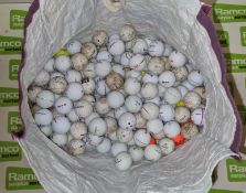 Reclaimed / Used golf balls - makes including Callaway, Titleist, Srixon, Taylormade, Nike