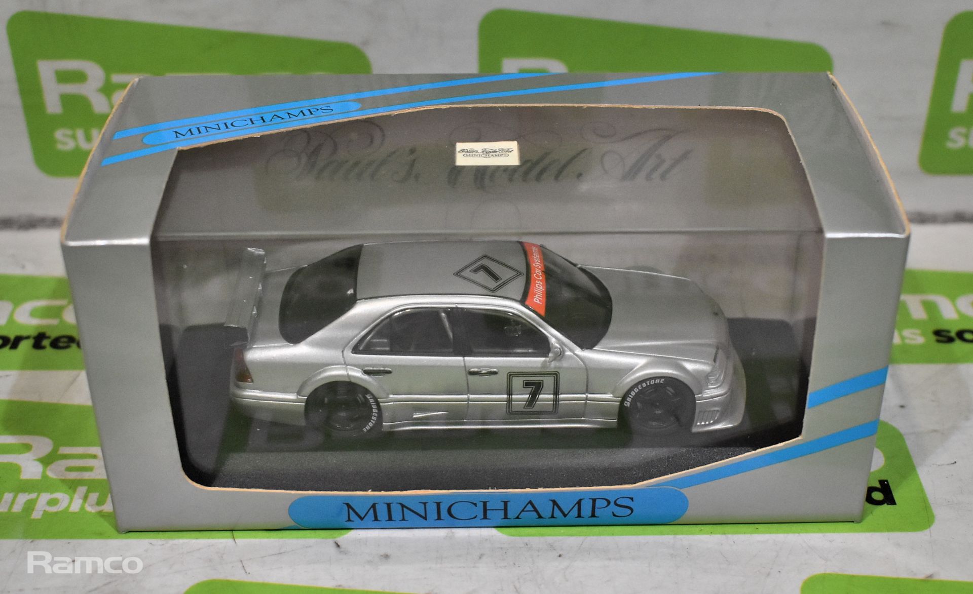 Minichamps Paul’s Model Art Mercedes C 180 – DTM Klasse 1 – Prasentation IAA 1993 – 1:43 metal model