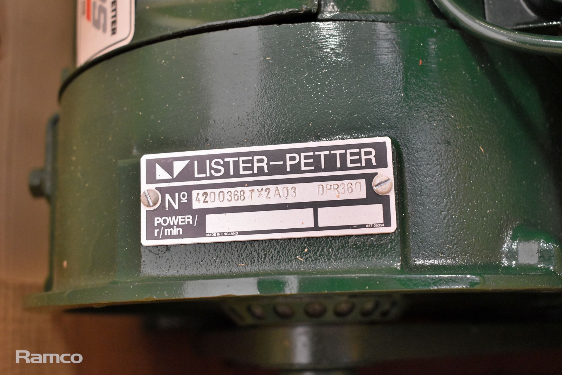 Lister Petter T-Series X3 diesel engine - Image 3 of 3