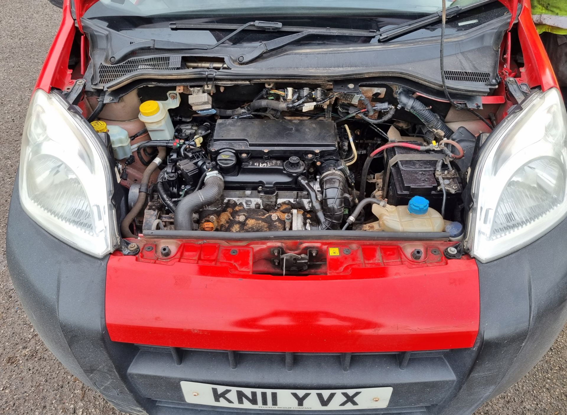 Peugeot Bipper S HDI 1.4L panel van - 81,716 miles - red - 2 seats - LGV for tax - 2011 plate - Bild 31 aus 34