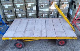 Hand flatbed truck - L1500 x D910mm