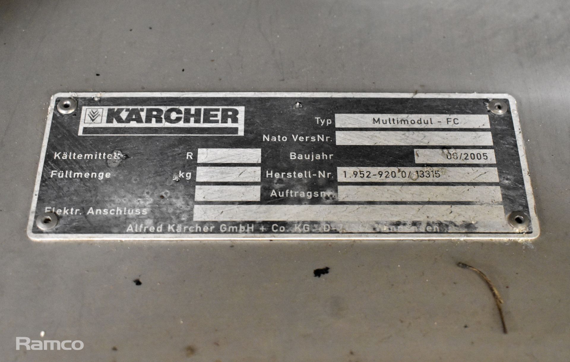 Karcher stainless steel field oven set up (no burner) - Image 4 of 8