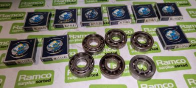 15x Medium ball bearings - O.D. 80mm, I.D. 32mm, width 22mm