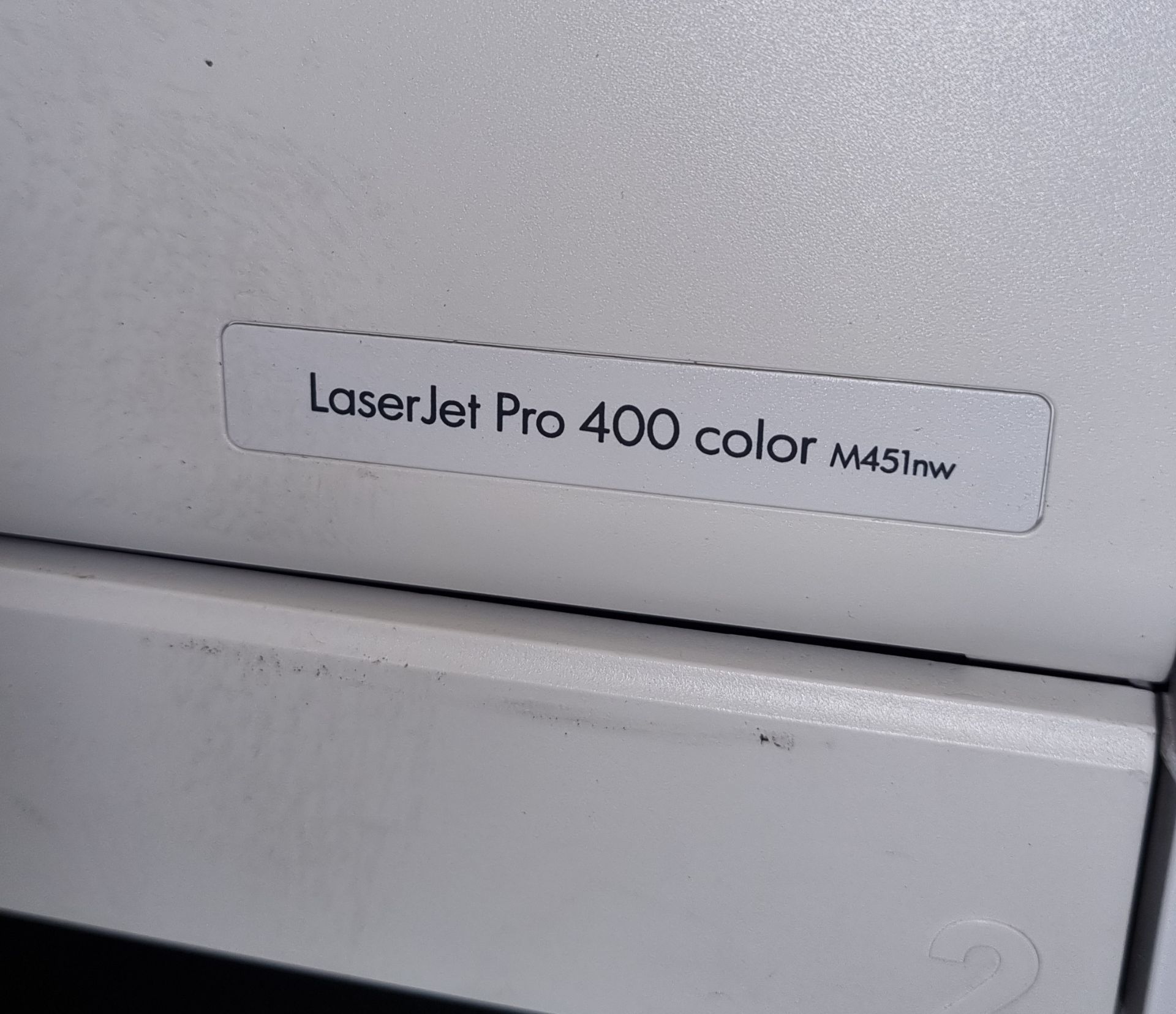 HP Laserjet Pro 400 color printer - Image 2 of 5