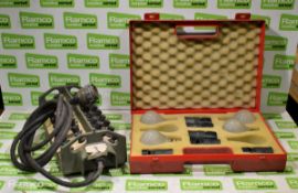 Combat power tool lighting kit, Field phone subscriber 8-way distribution box
