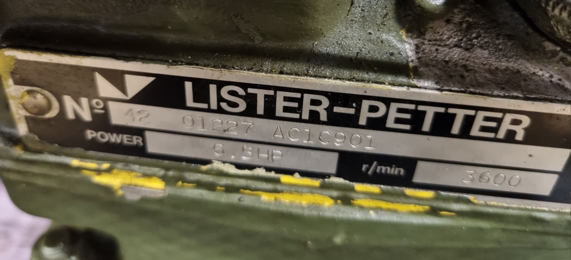 Gilkes Lister-Petter 6.2hp diesel centrifugal pump unit - Image 6 of 6