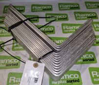 13x L Shaped Aluminium Brackets