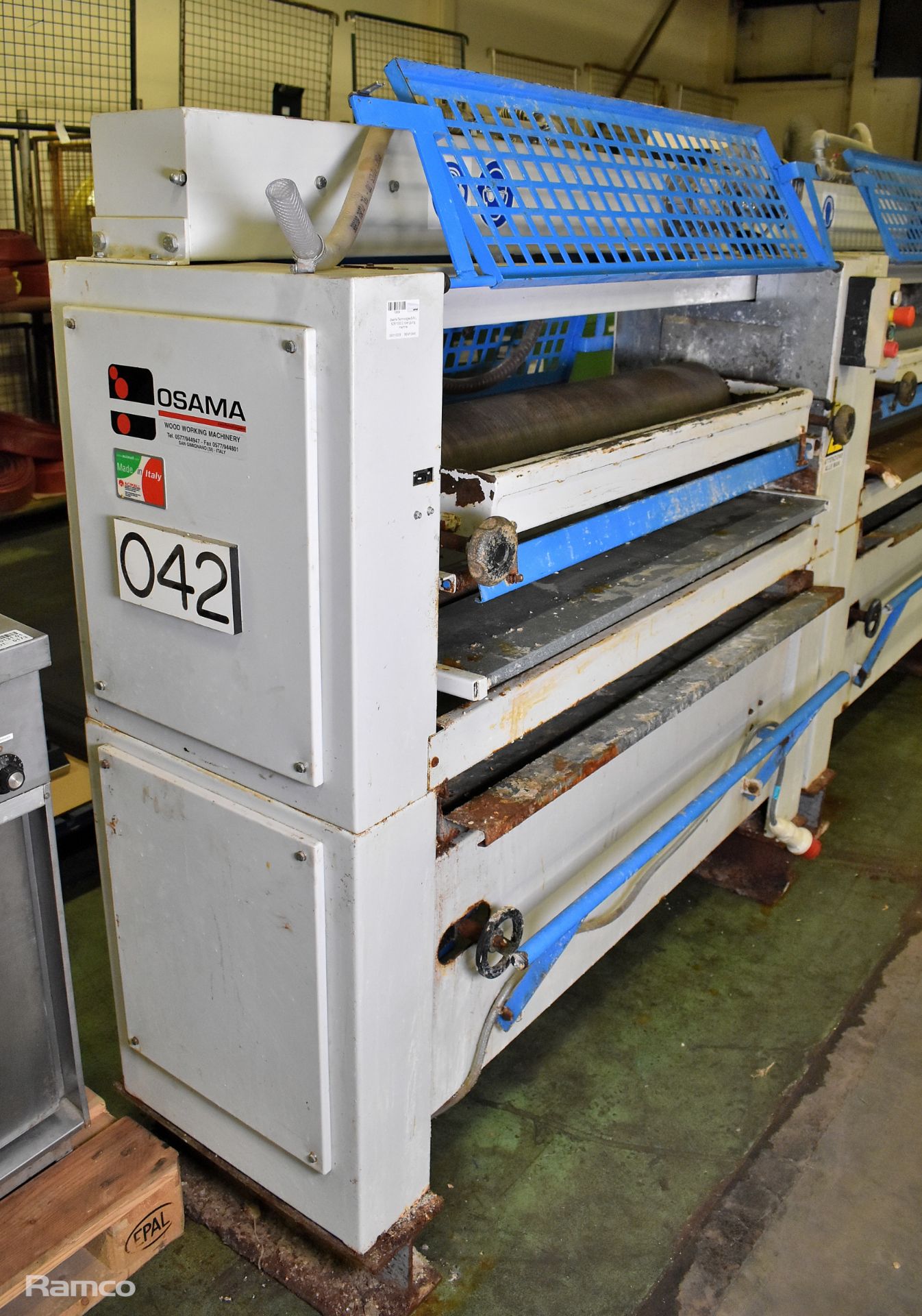 Osama Technologies S.R.L S2R-1000 2 roller gluing machine - no information plate - Image 4 of 5