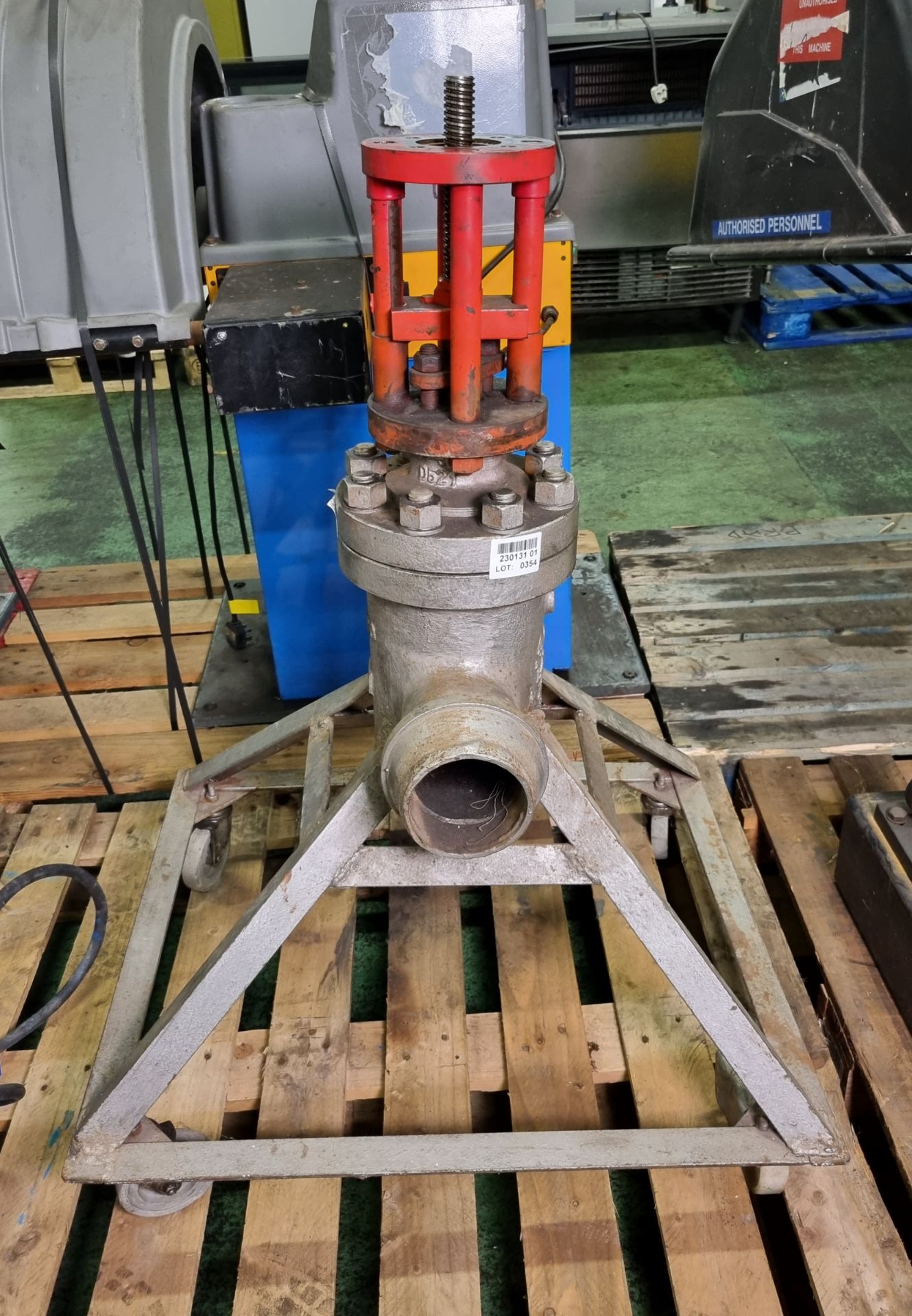 Taylor Valves gate valve - I.D: 100mm