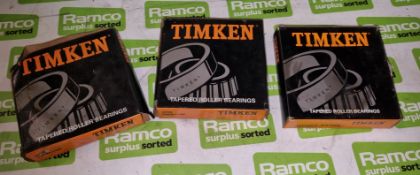 2x Timken 32018X roller needle bearings, Timken 32020X roller needle bearing