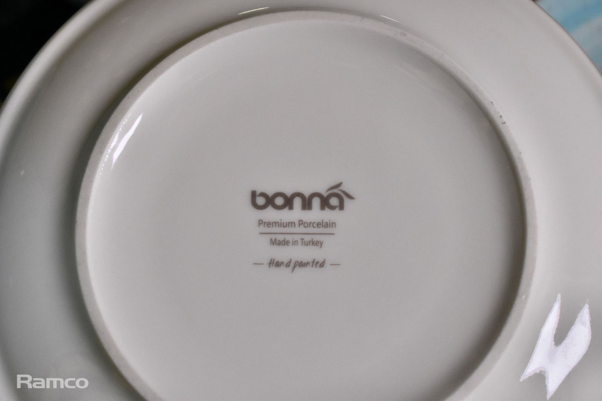 Bonna Premium Porcelain Aura Aqua crockery set: cups, saucers, plates and bowls - Image 4 of 4