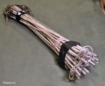 Bundle of Army Ski Poles