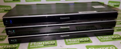 3x Panasonic DMP-BDT120 smart 3D Blu-ray players
